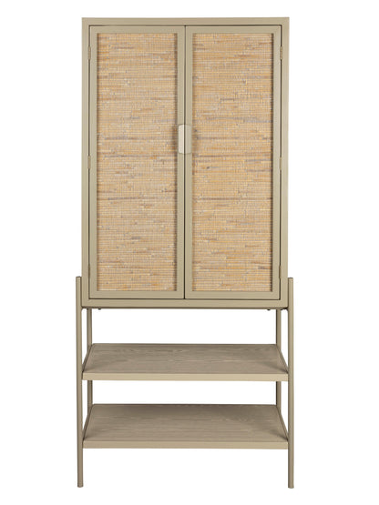 Yasu Tall Cabinet - Beige