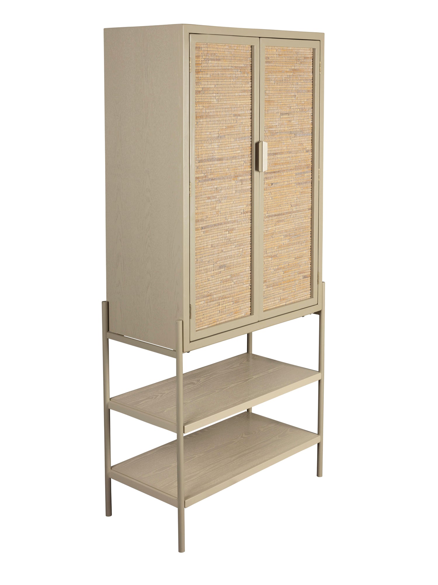 Yasu Tall Cabinet - Beige