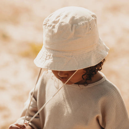 New Buckies Cotton Bucket Hat - Ivory