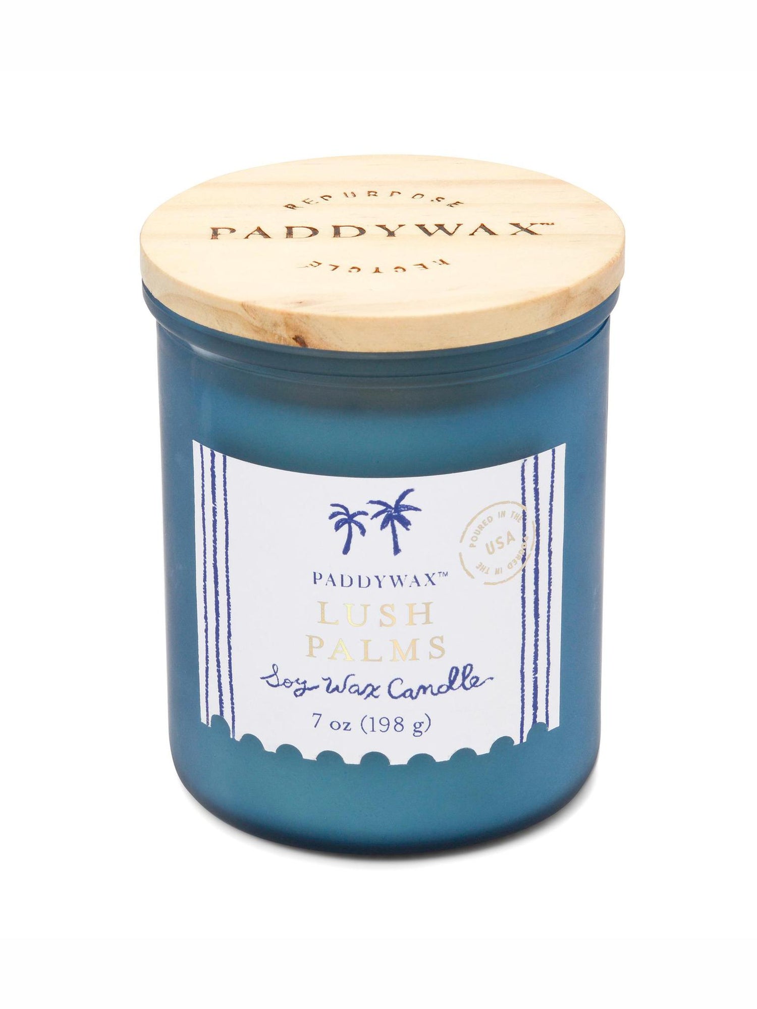 Coastal 7oz/198g Glass Candle Sea Blue - 5 Scents Available