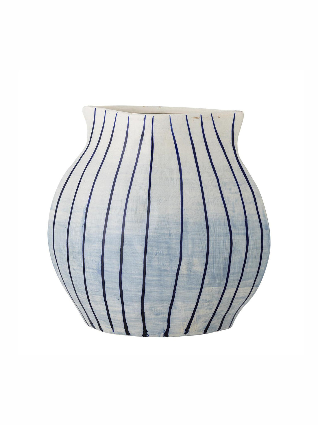 Esra Vase - Blue - Stoneware