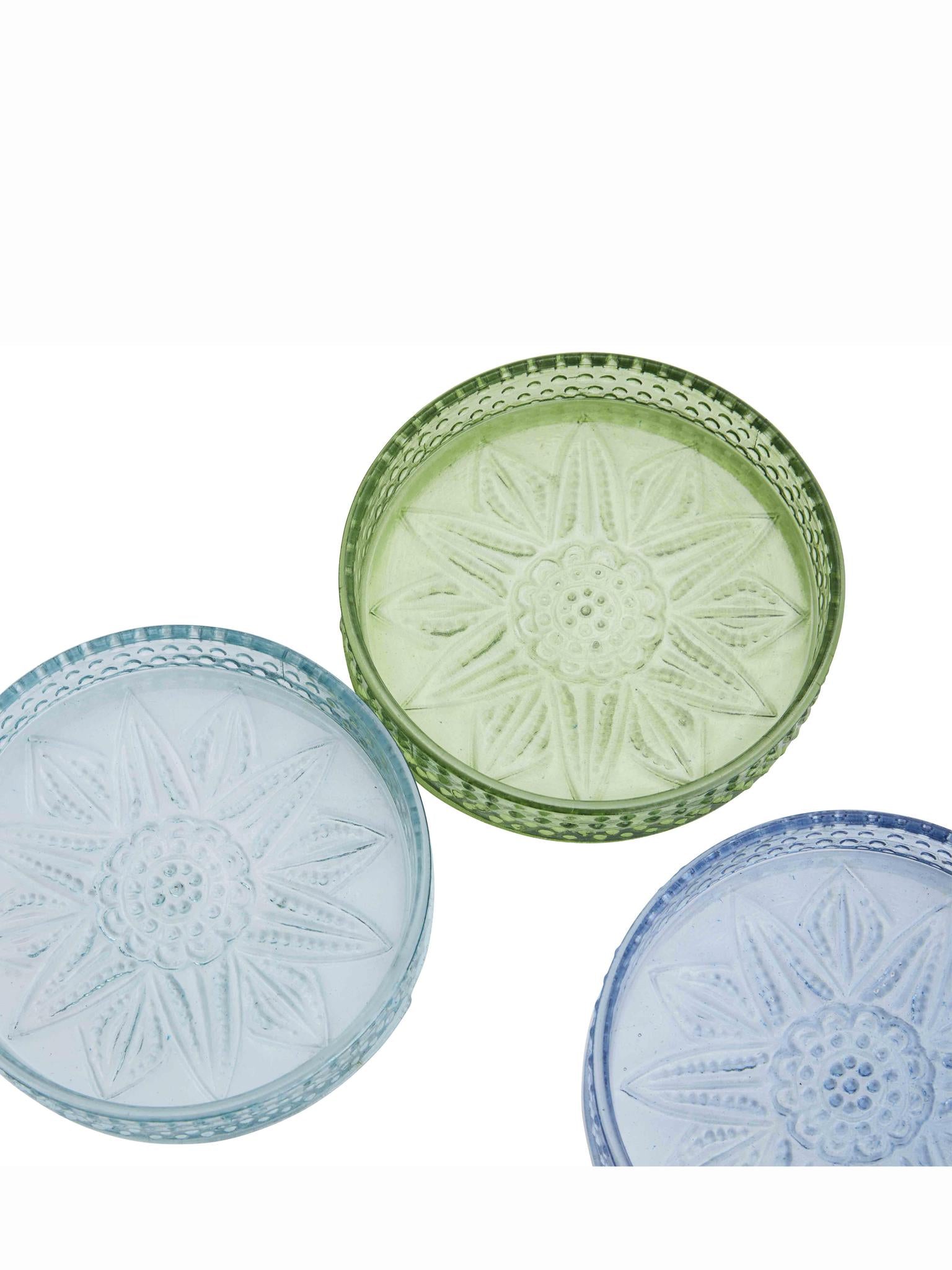 Recycled Coloured Glass Tray - 3 Colours available