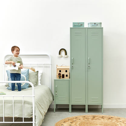 The Skinny Mustard Made Locker in Sage