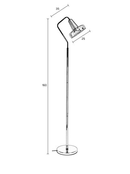 Ashin Floor Lamp - 2 Colour Options