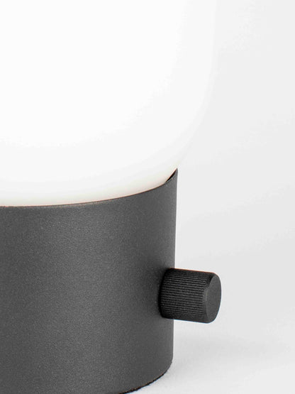 Urban Charger Table Lamp in Black