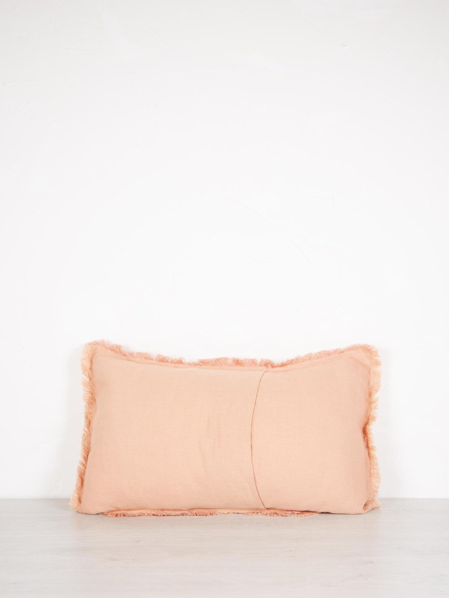 Laly Linen &amp; Cotton Plain Cushion in Epice - 30x50cm