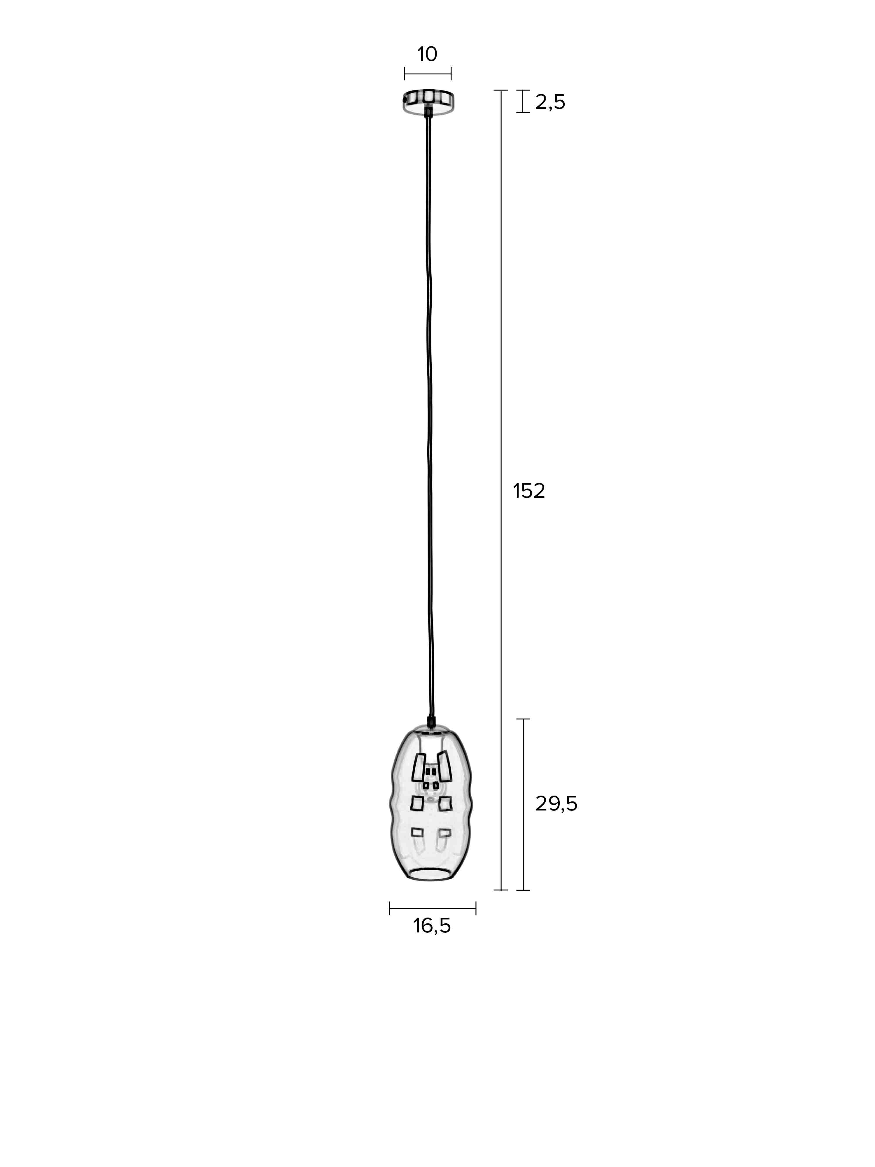 Abbie Pendant Light - 3 Sizes