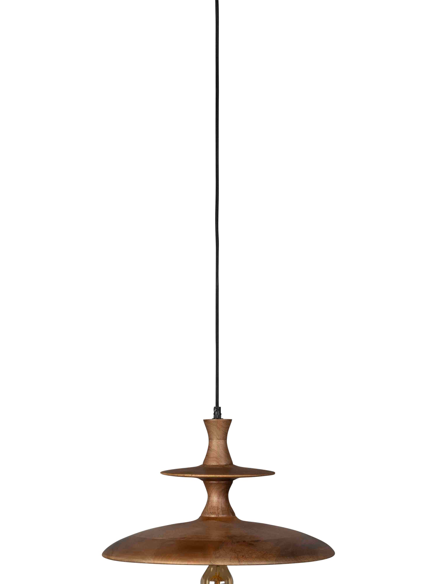 Cath Walnut Pendant Lamp - 2 Sizes