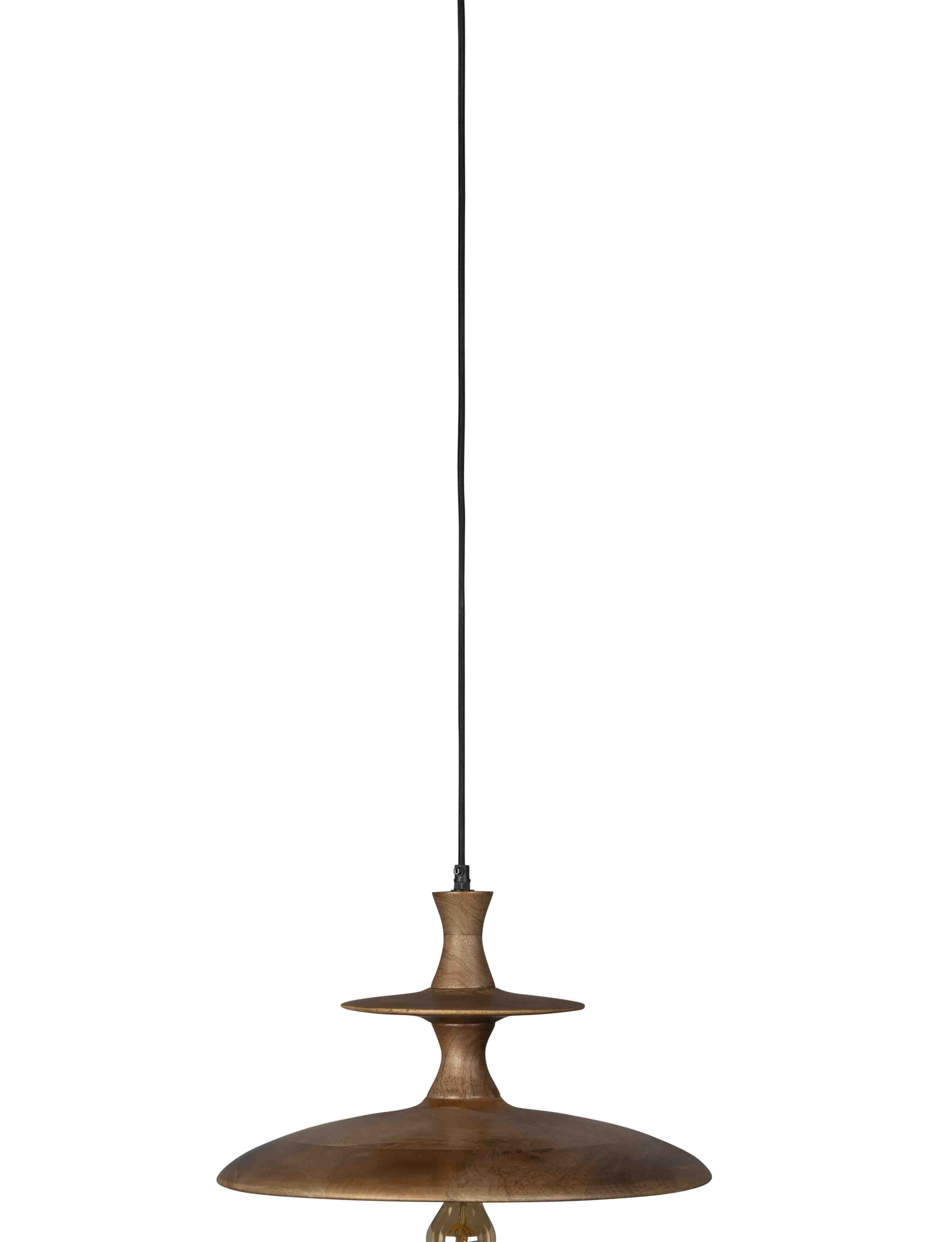 Cath Walnut Pendant Lamp - 2 Sizes