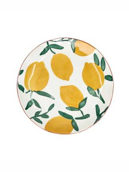 Mykonos Porcelain Dessert plate - porcelain - Yellow