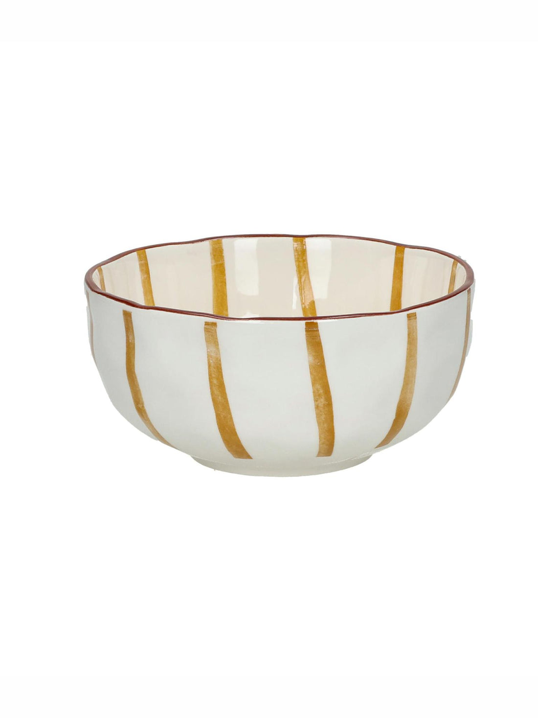 MYKONOS - Soup Bowl - Porcelain - Yellow