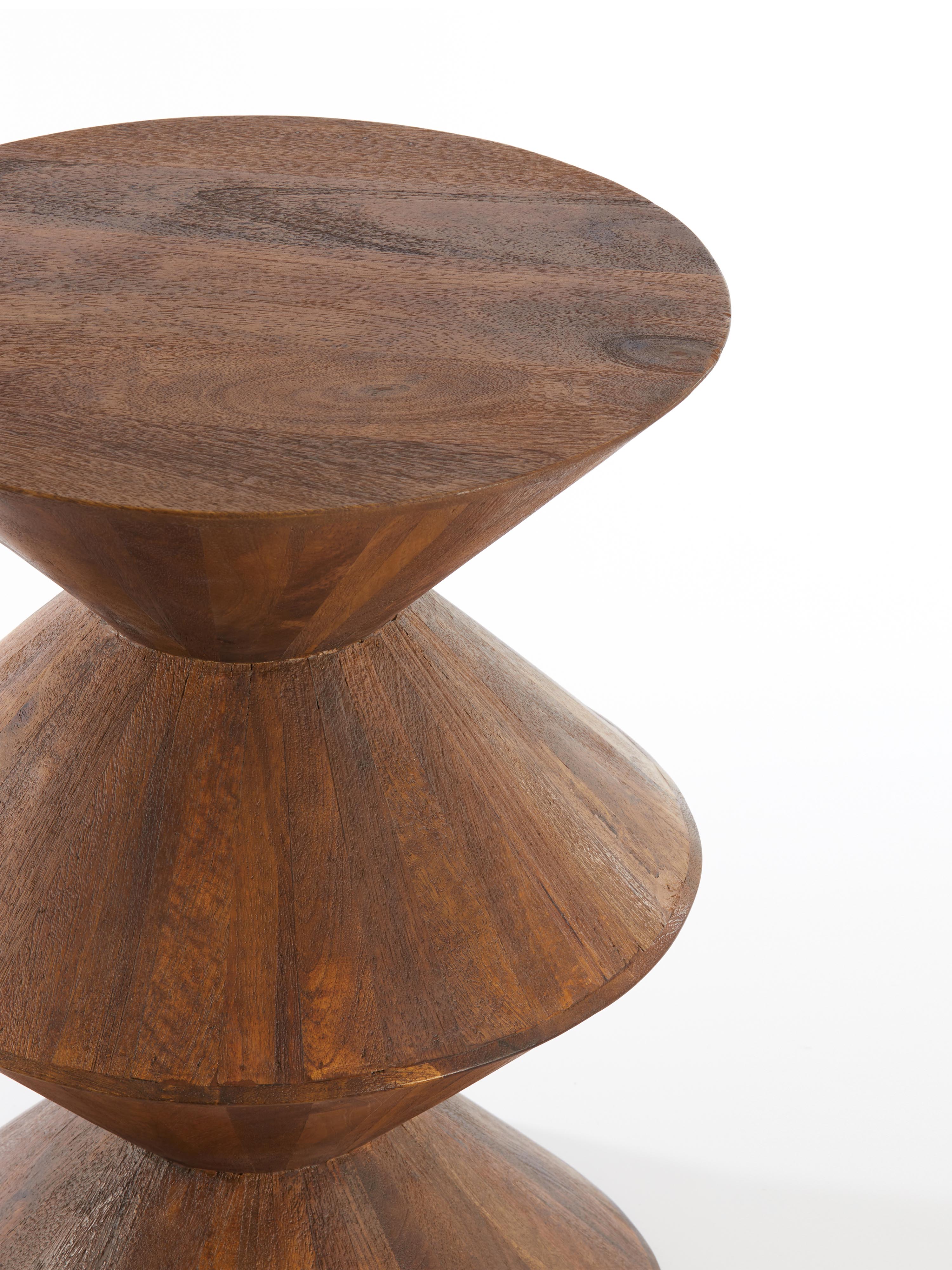 Larus Mango Wood Side Table