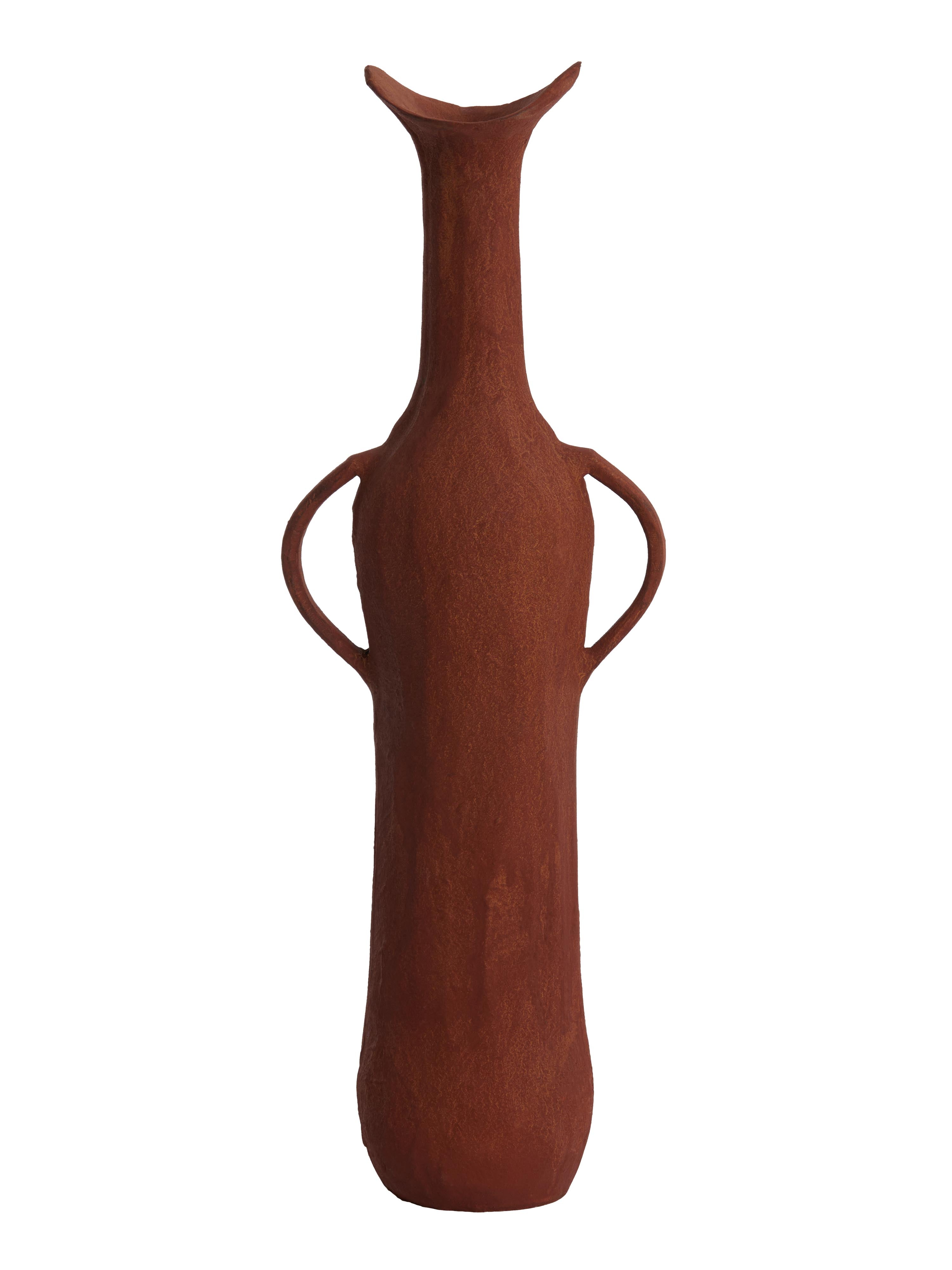 Anconi Decorative Vase Brick Red - 3 Sizes Available