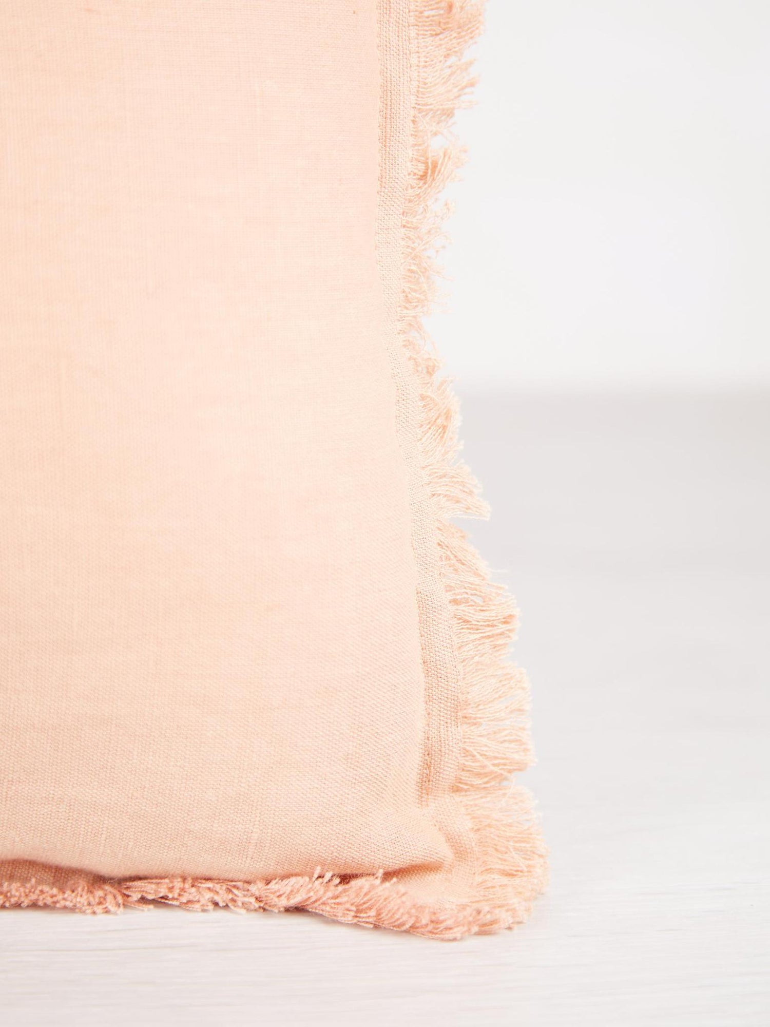 Laly Linen &amp; Cotton Plain Cushion in Epice - 30x50cm