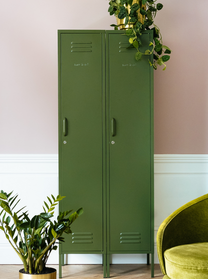 The Skinny Mustard Made Locker in Olive