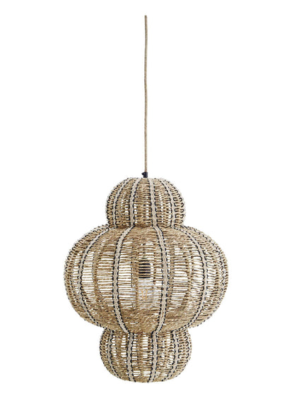 Rattan Tiered Ceiling Light