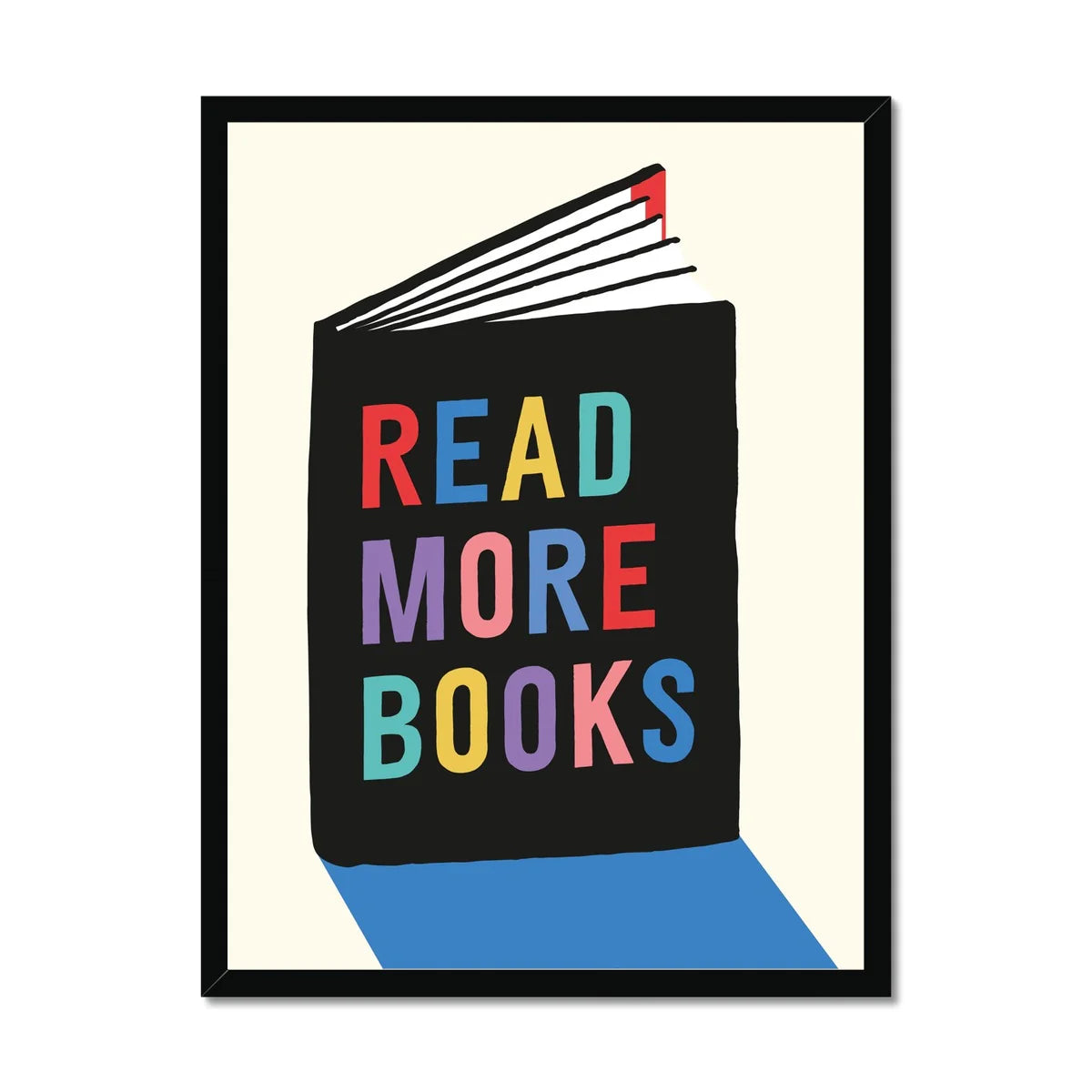 Read More Books  - A3 Giclee Print