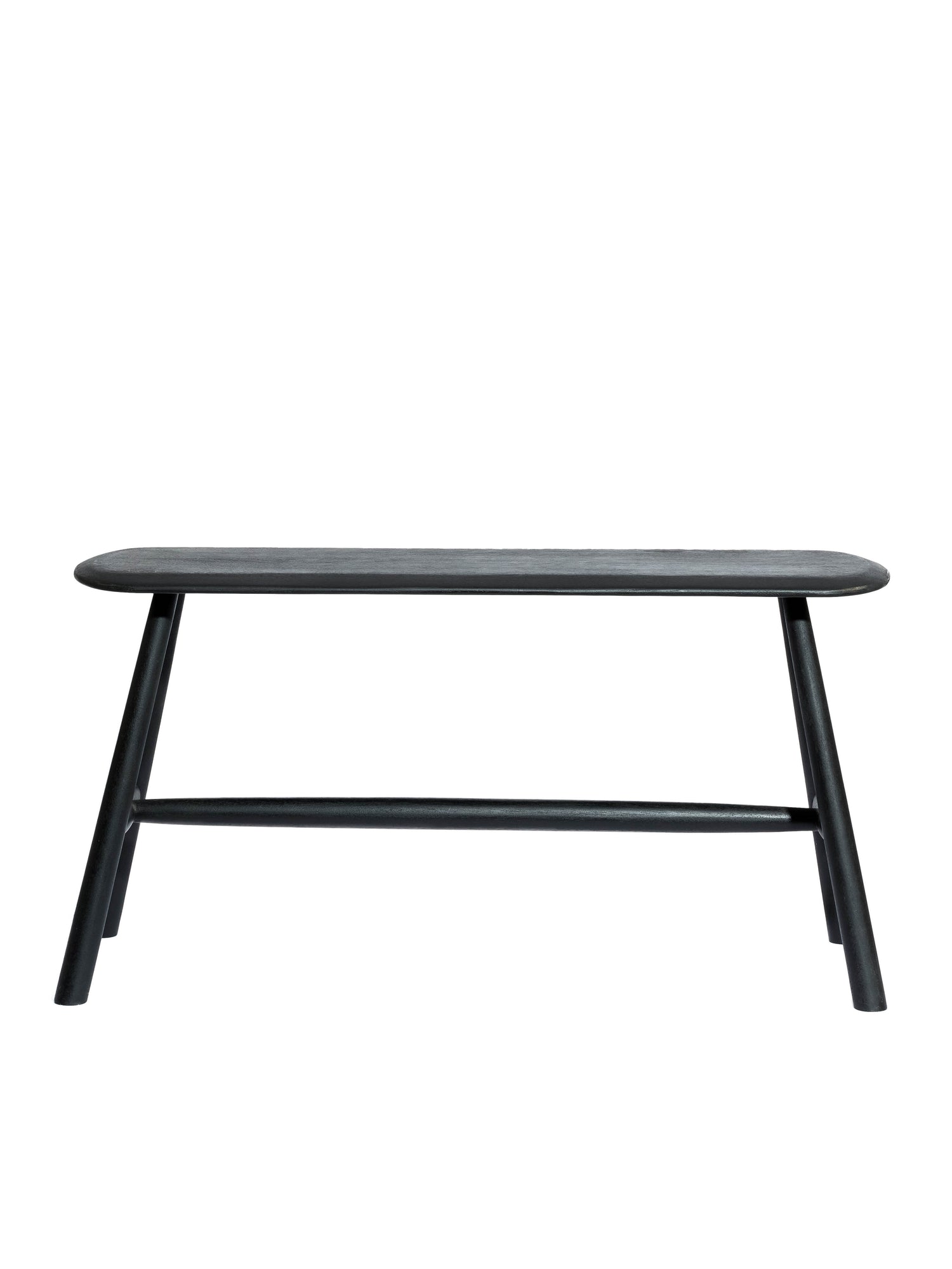 Cerfs Mango Wood Matt Black Bench