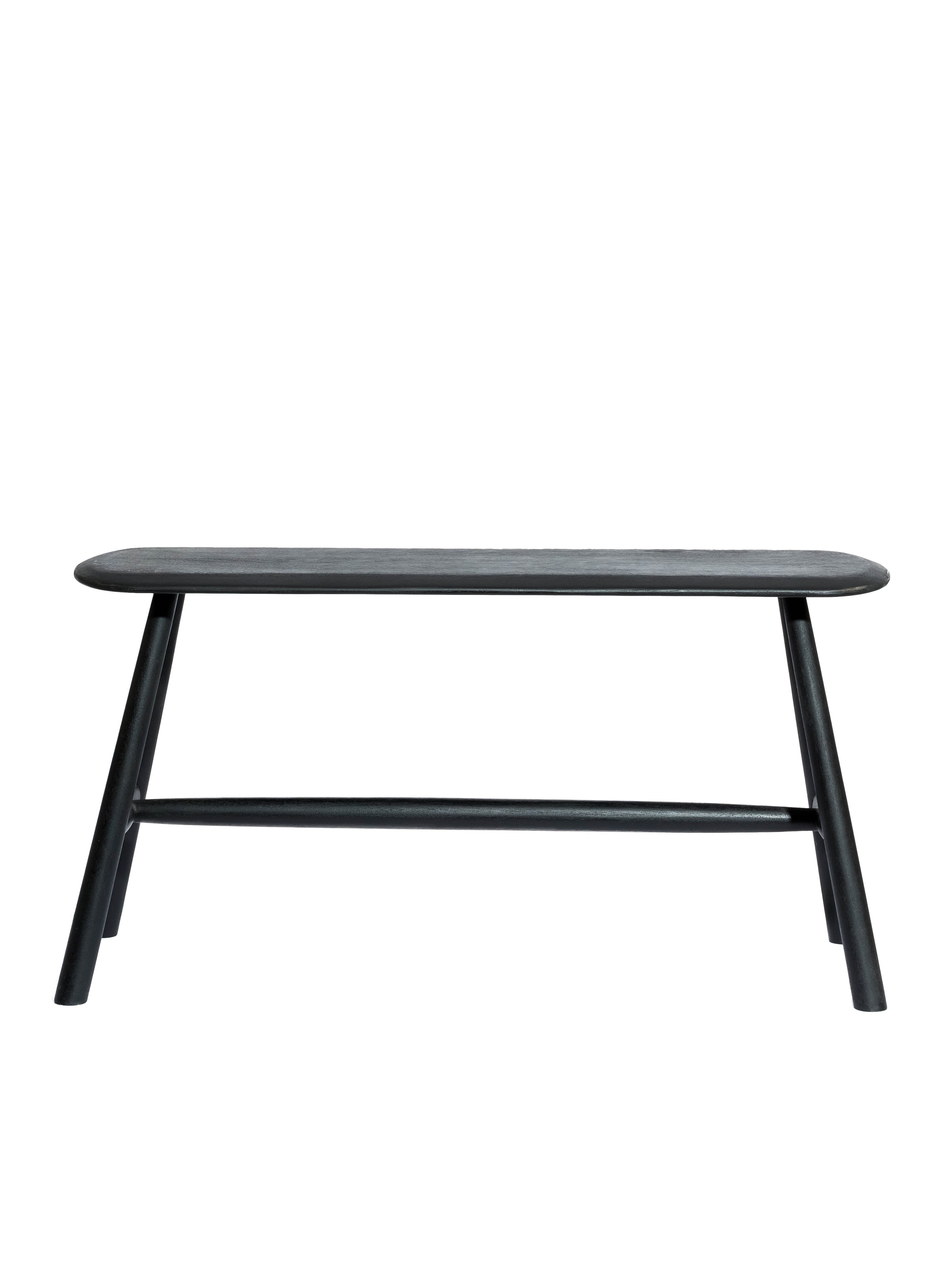 Cerfs Mango Wood Matt Black Bench