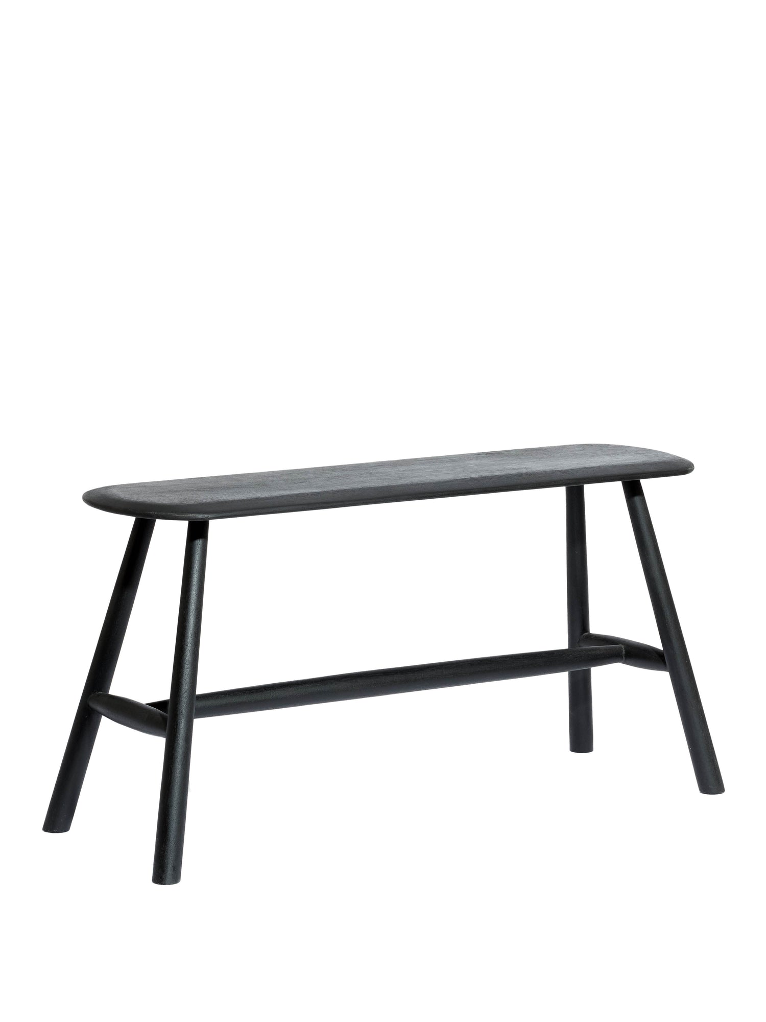 Cerfs Mango Wood Matt Black Bench