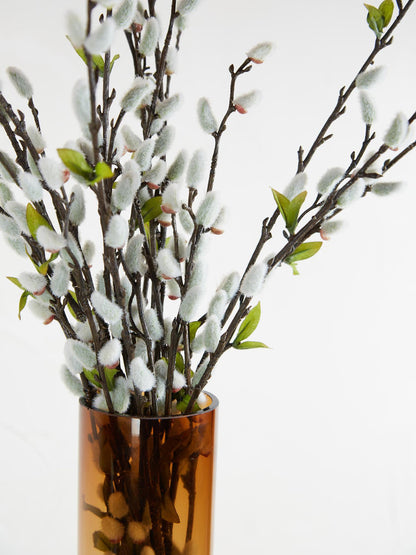 Small Joly Brown Glass Vase