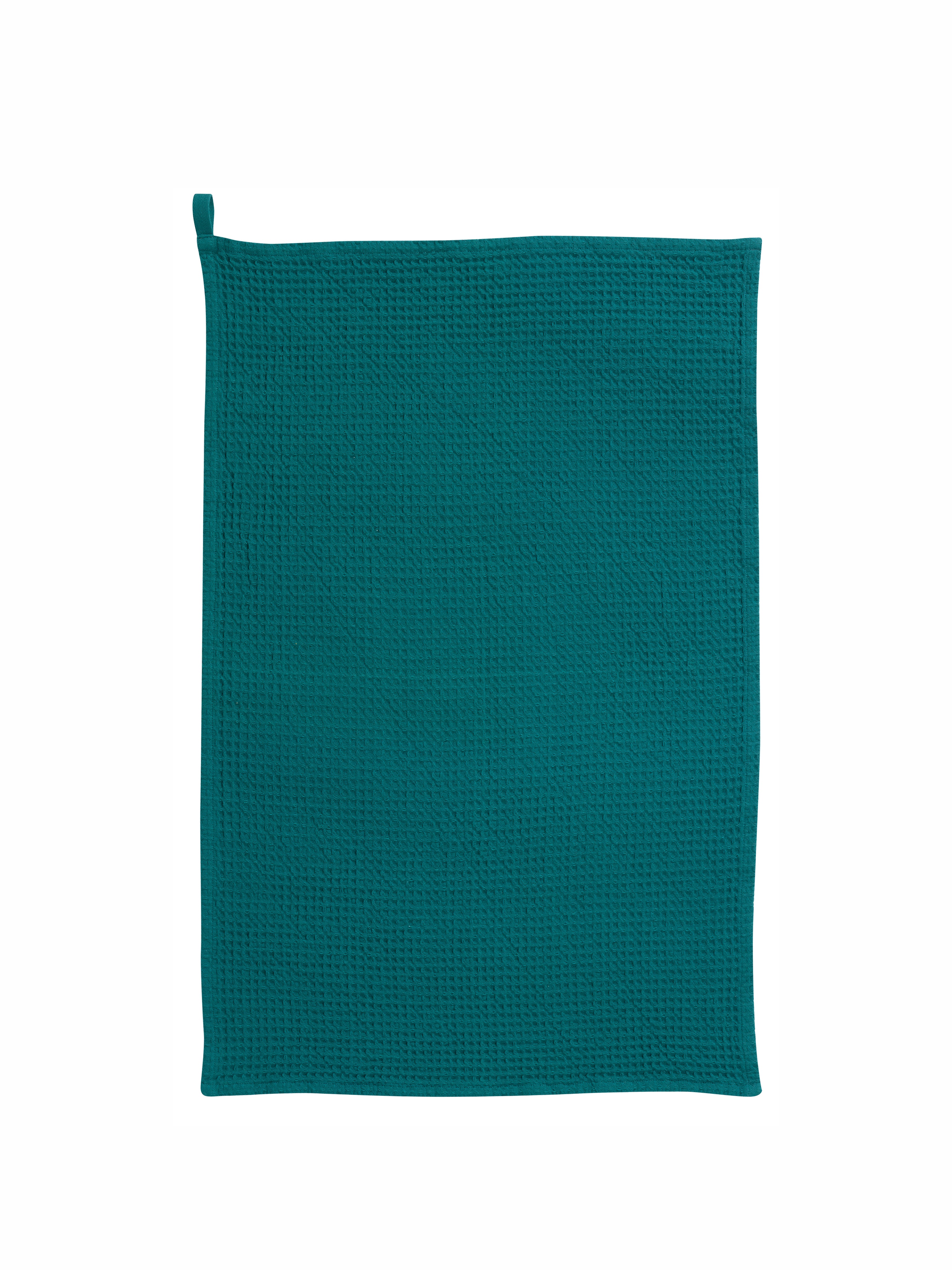 Mumba Waffle Texture Kitchen Tea Towel Menthe