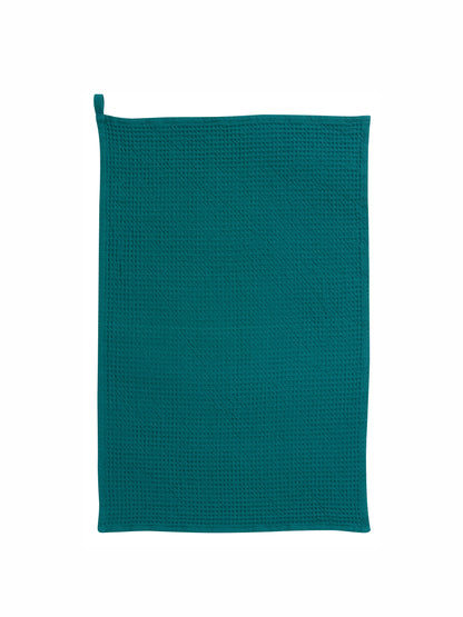 Mumba Waffle Texture Kitchen Tea Towel Menthe