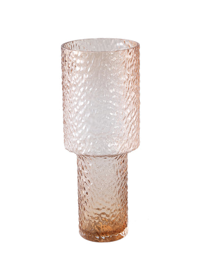 Blane Brown Dotted Glass Vase - Medium