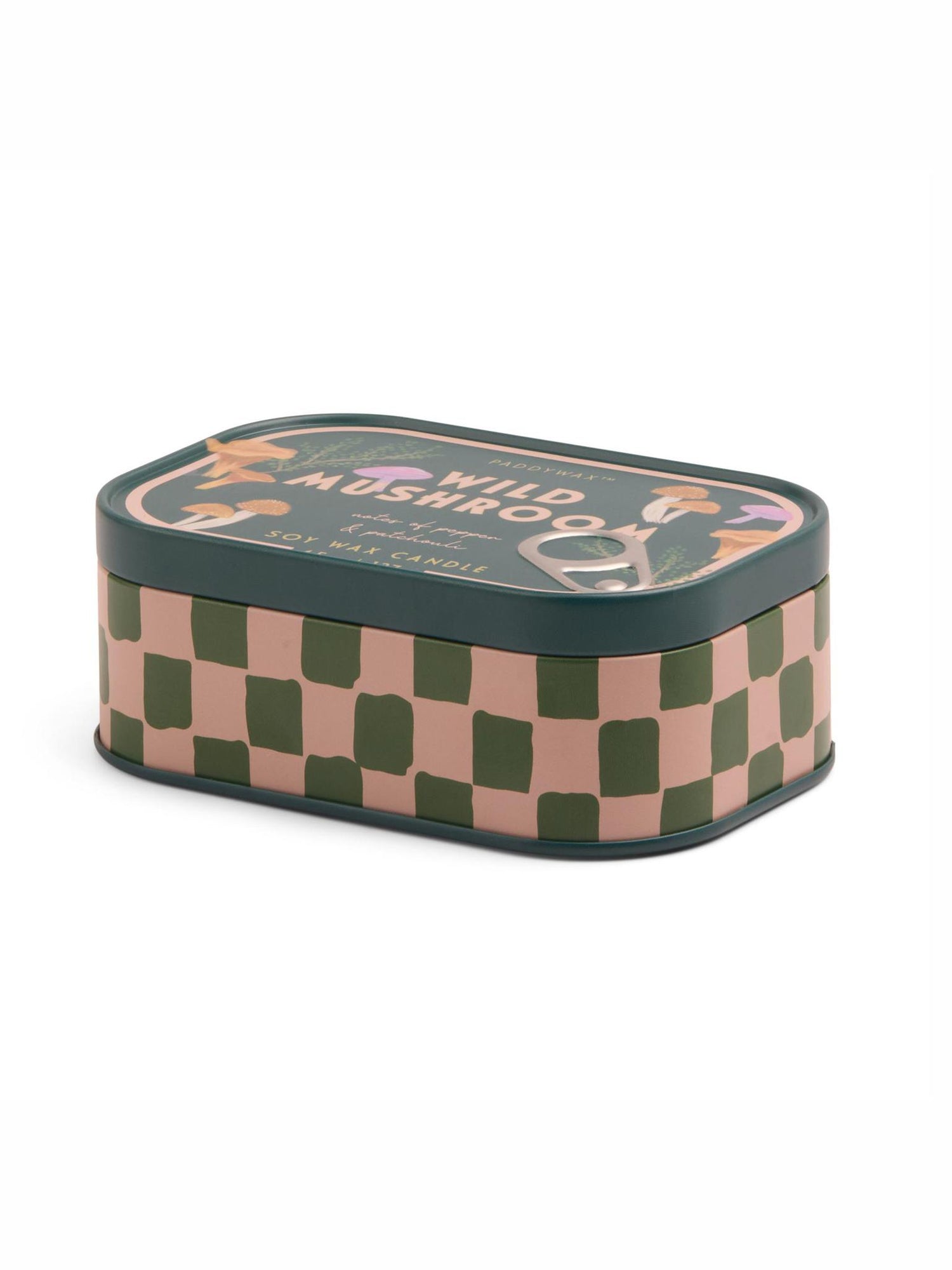 Bistro 4.5oz/127g Mushroom Printed Tin Candle - Wild Mushroom