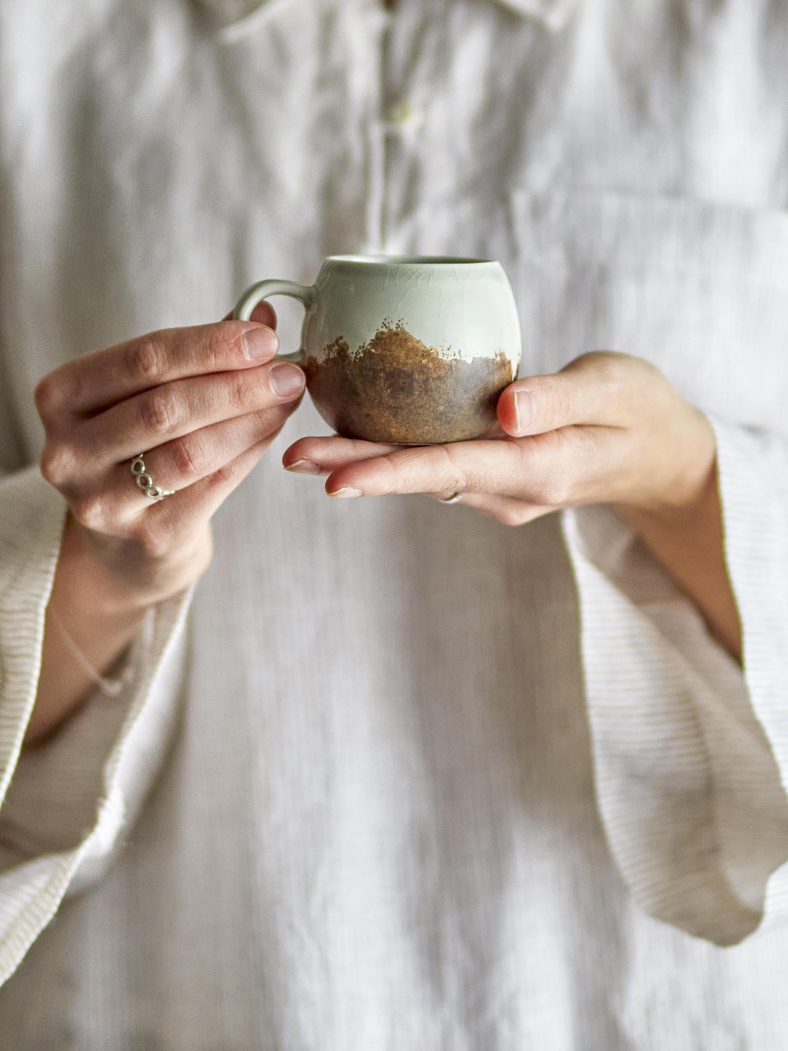 Paula Espresso Cup - Brown - Stoneware