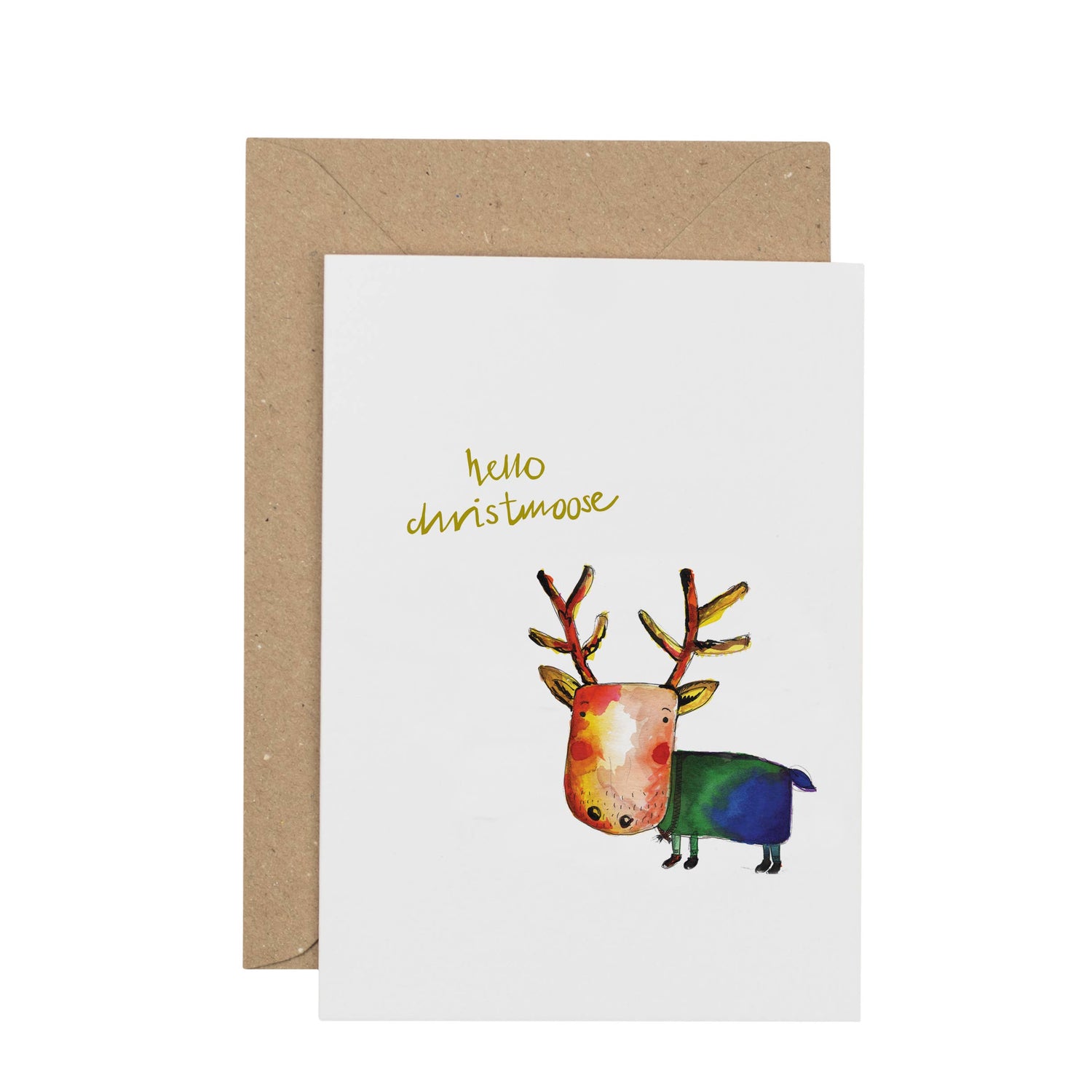 Christmoose Christmas card