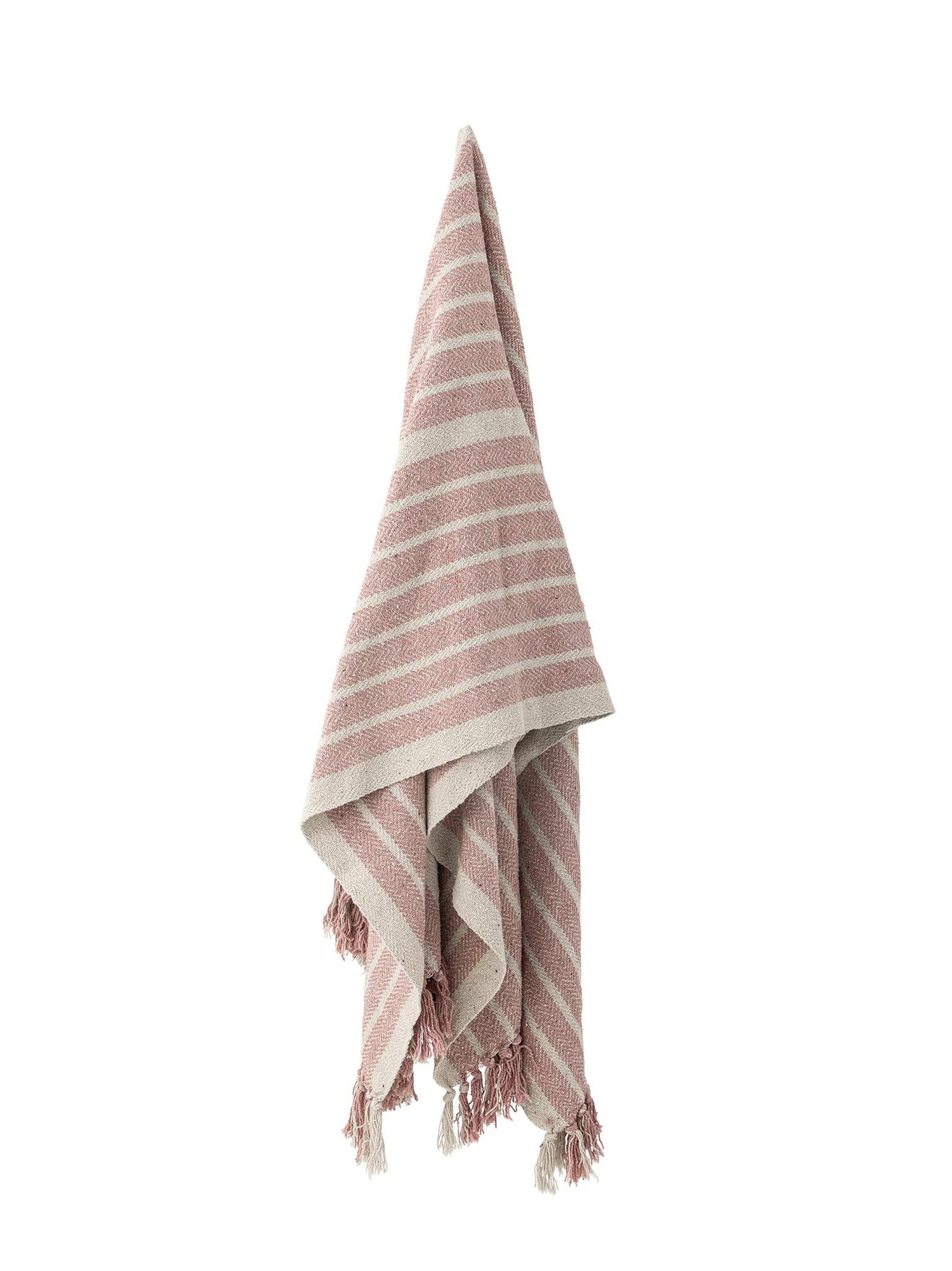 Monta Throw - Rose - Recycled Cotton