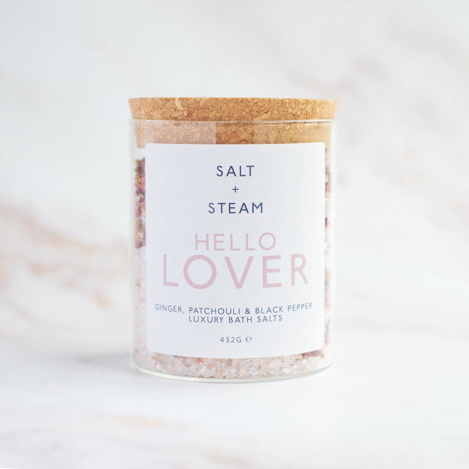 Hello Lover - Ginger &amp; Patchouli Bath Salts 80g &amp; 432g