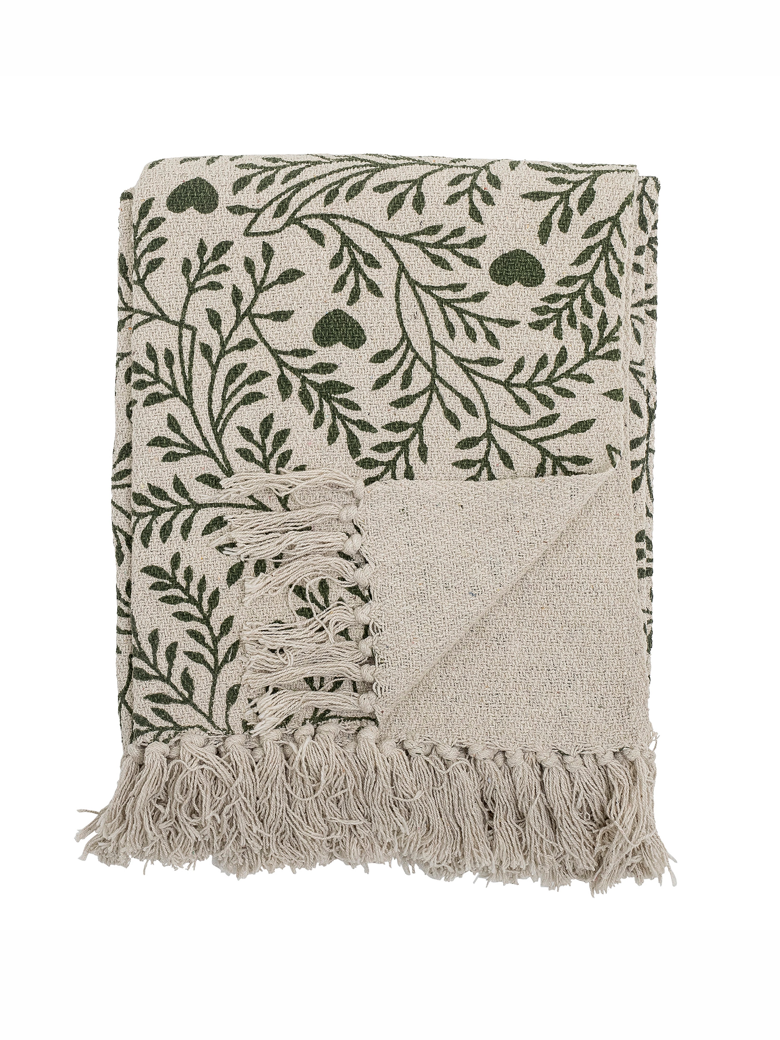 Maribelle Throw - Green - Recycled Cotton