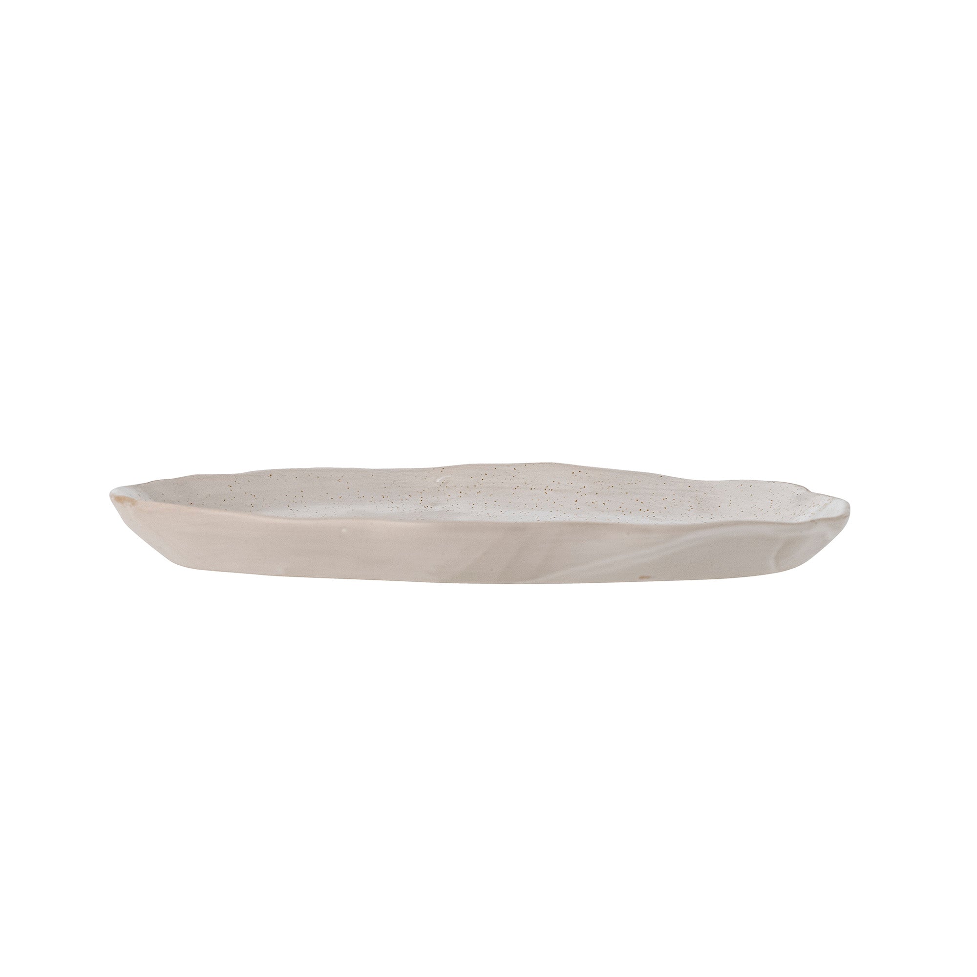 Peroya Stoneware Grey Serving Plate