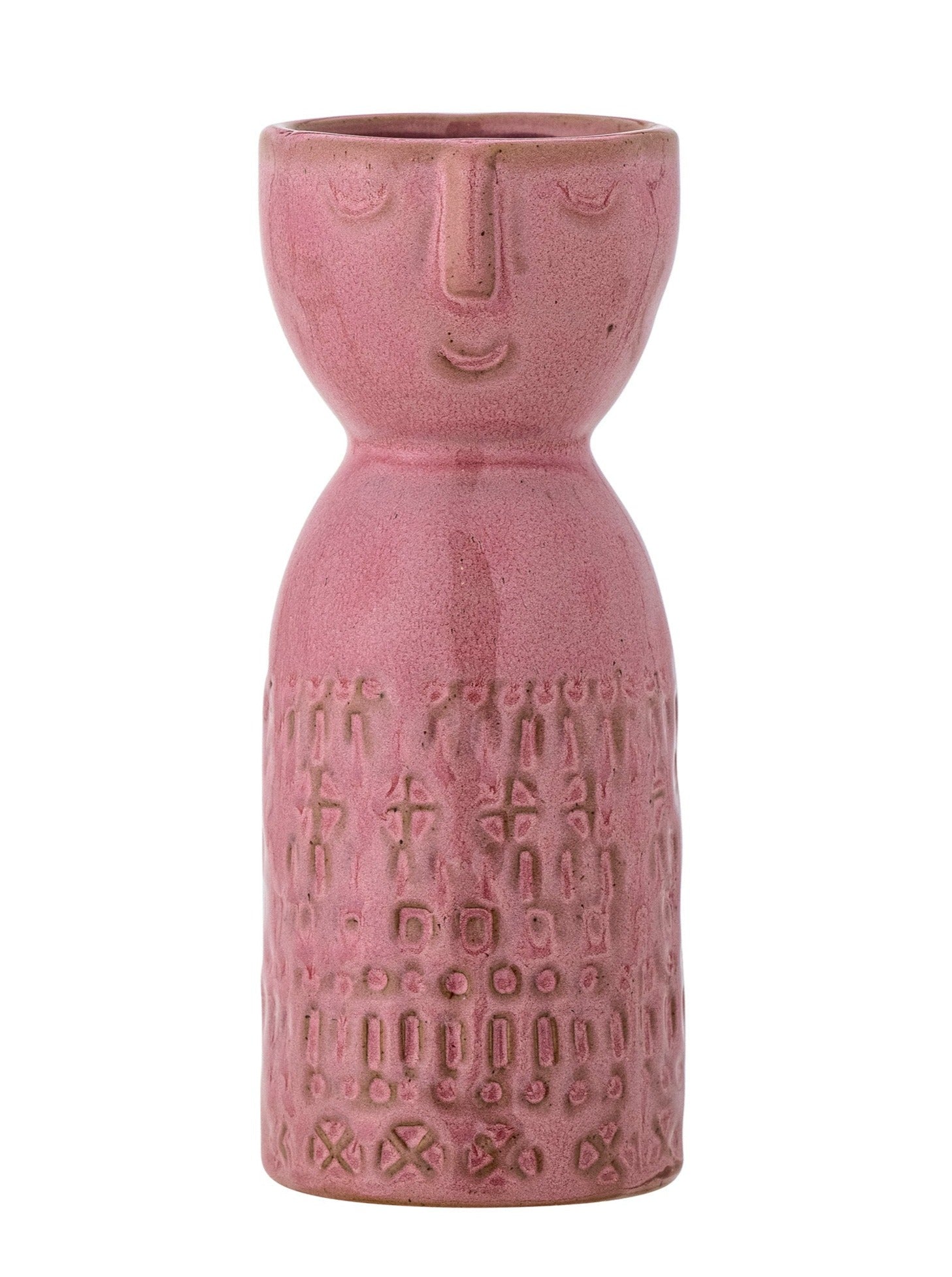 Embala Pink Face Stoneware Vase