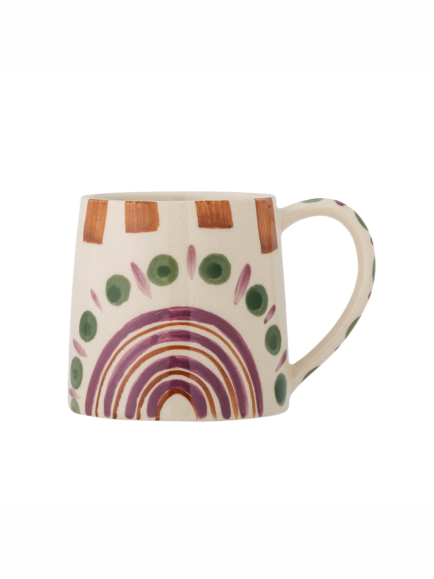 Shama Green Hand Painted Mug