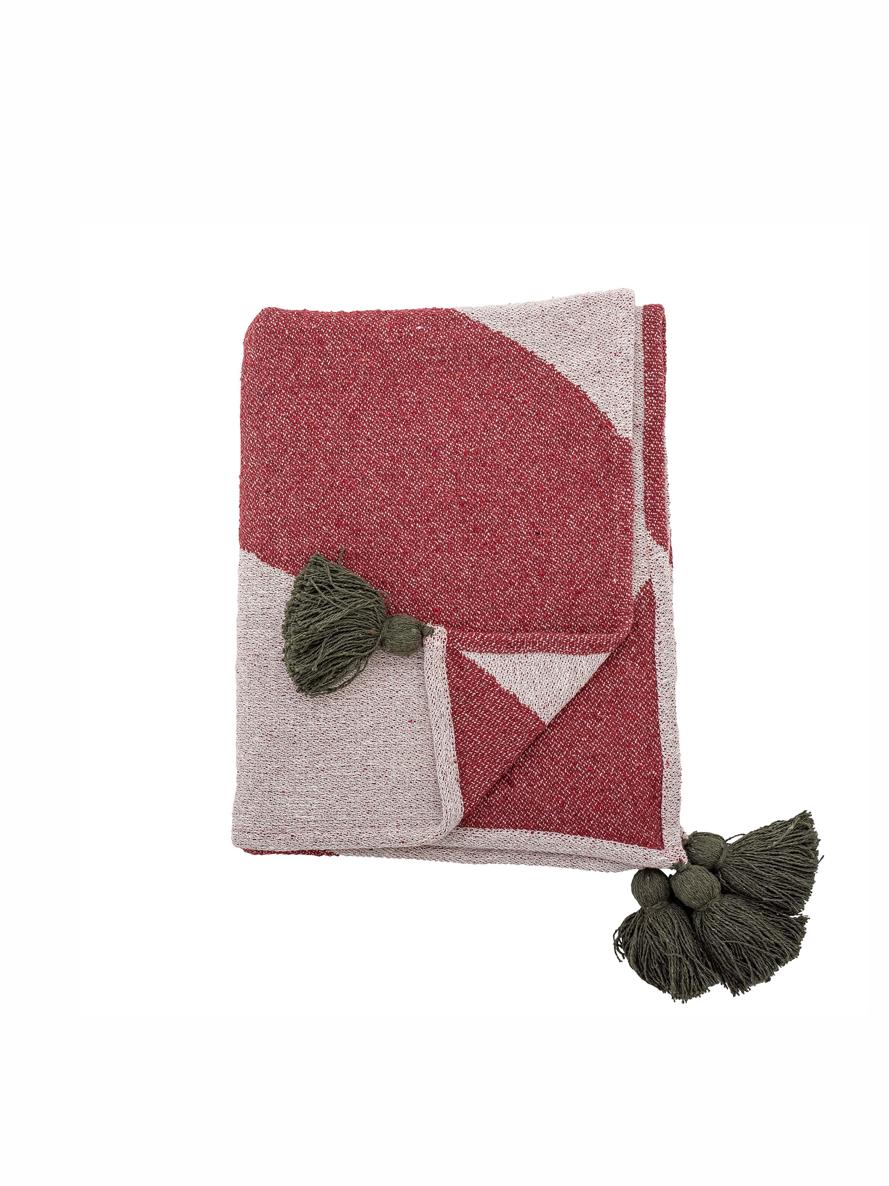 Jolly Throw - Red - Recycled Cotton