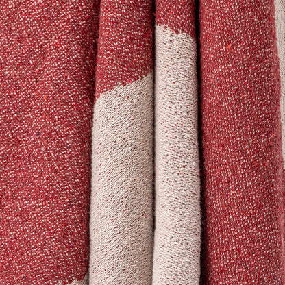 Jolly Throw - Red - Recycled Cotton