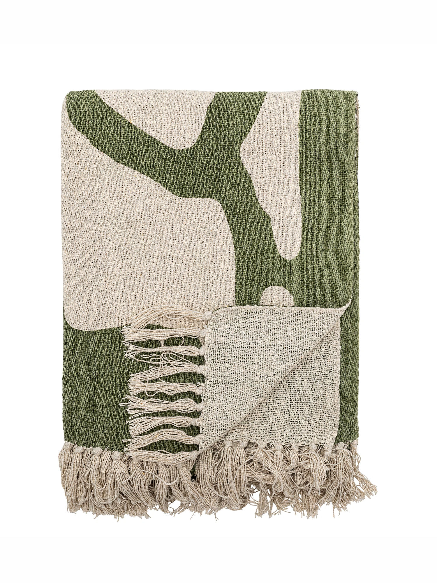 Dalmine Throw - Green - Recycled Cotton