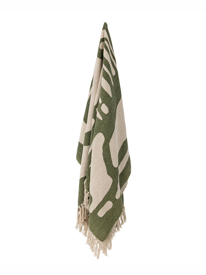 Dalmine Throw - Green - Recycled Cotton