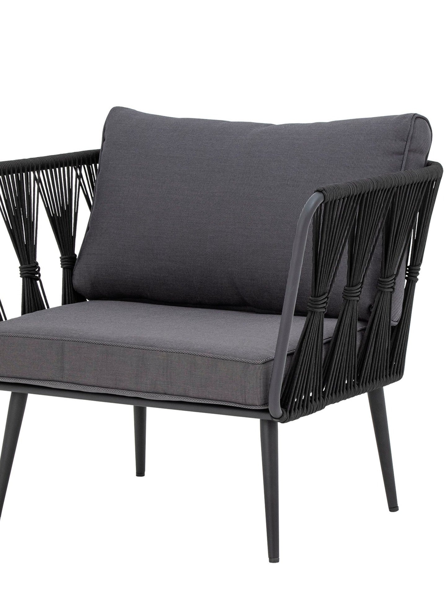 Pavone Outdoor Armchair Black/Grey