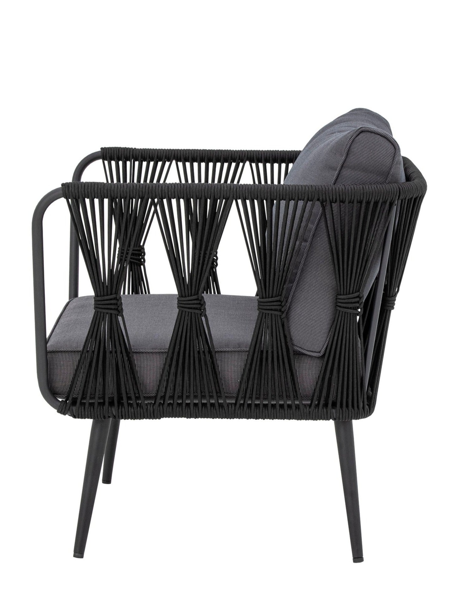 Pavone Outdoor Armchair Black/Grey