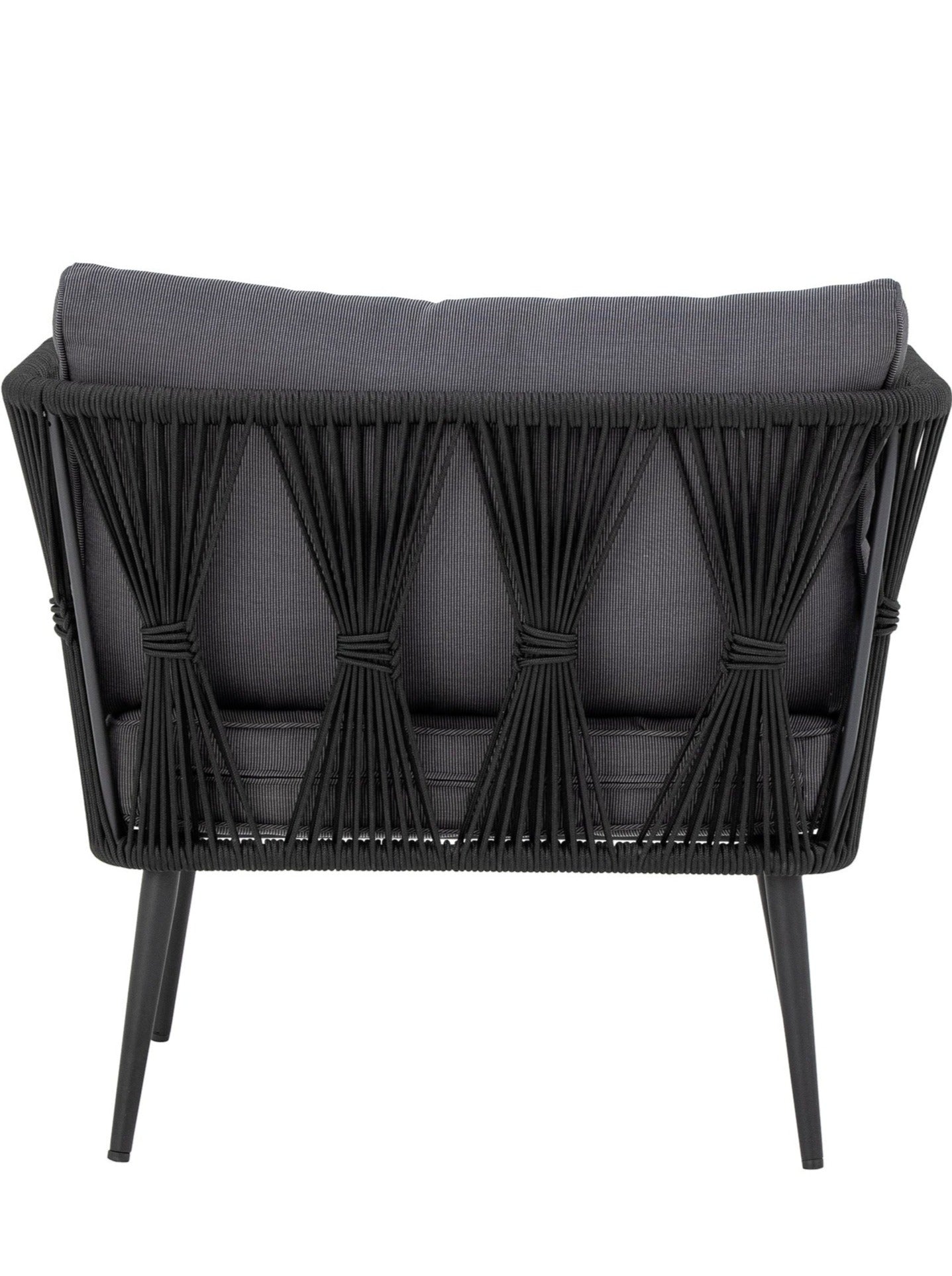 Pavone Outdoor Armchair Black/Grey