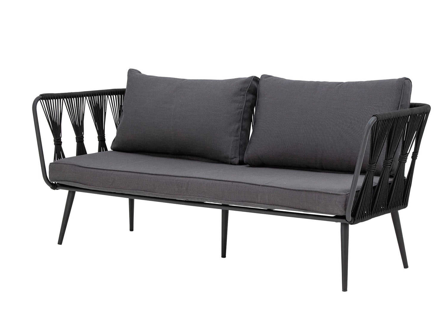 Pavone Outdoor Sofa Black/Grey