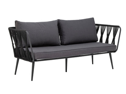 Pavone Outdoor Sofa Black/Grey