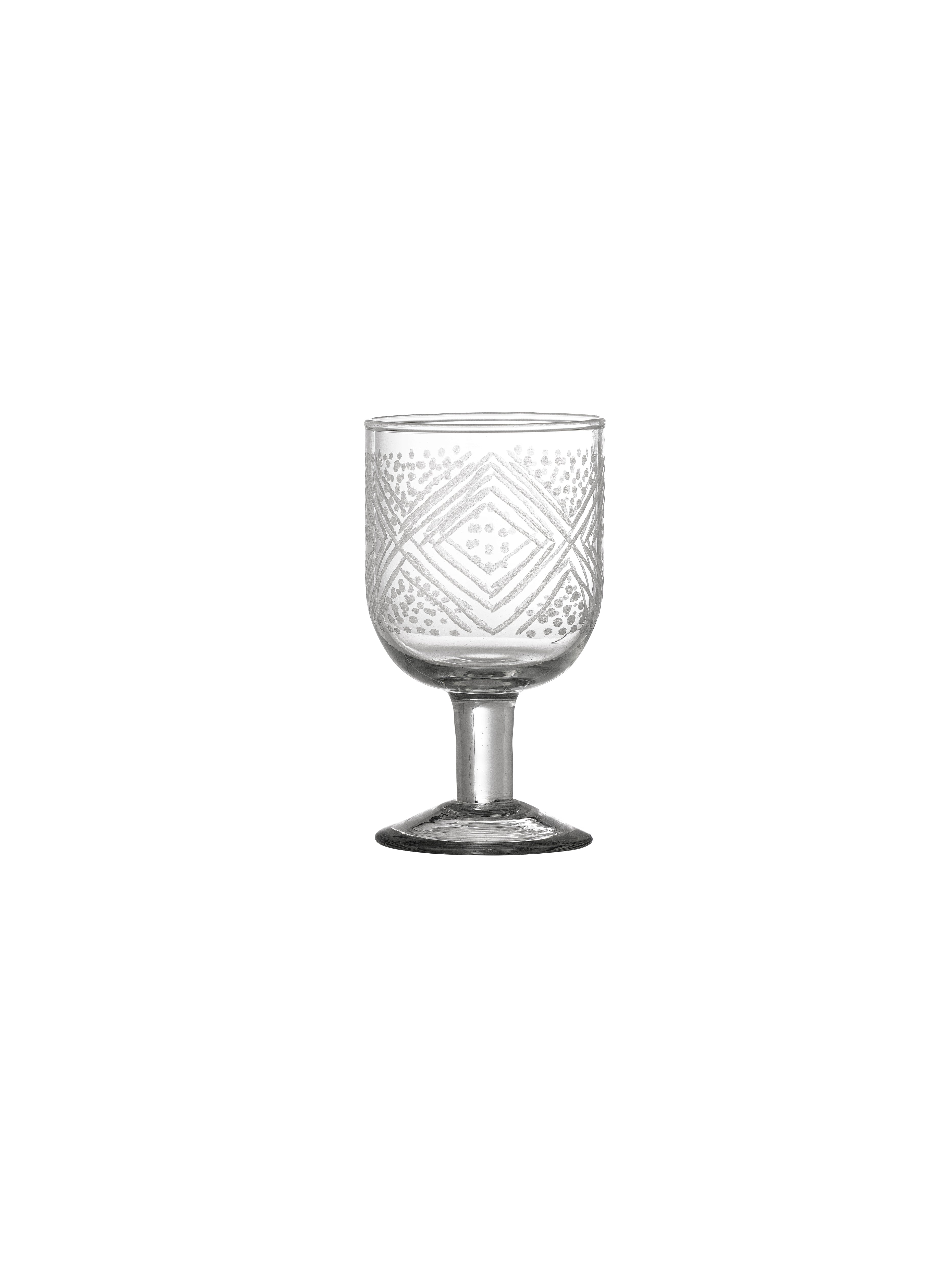 Kiyomi Engraved Wine Glass