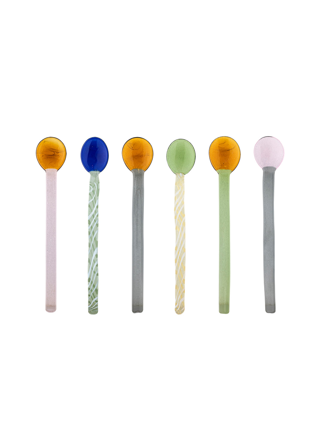 Glass Spoon Set