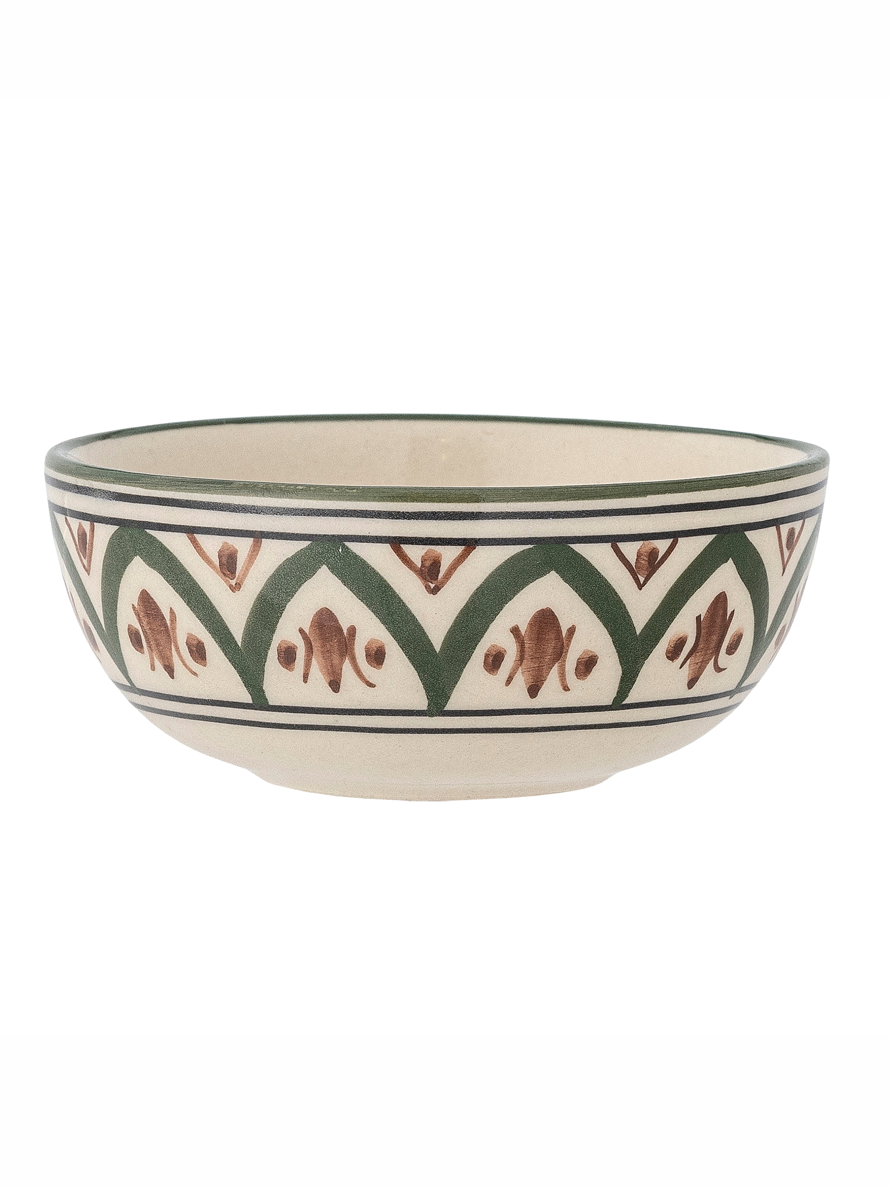 Karlie Bowl, Green, Stoneware D10XH4cm