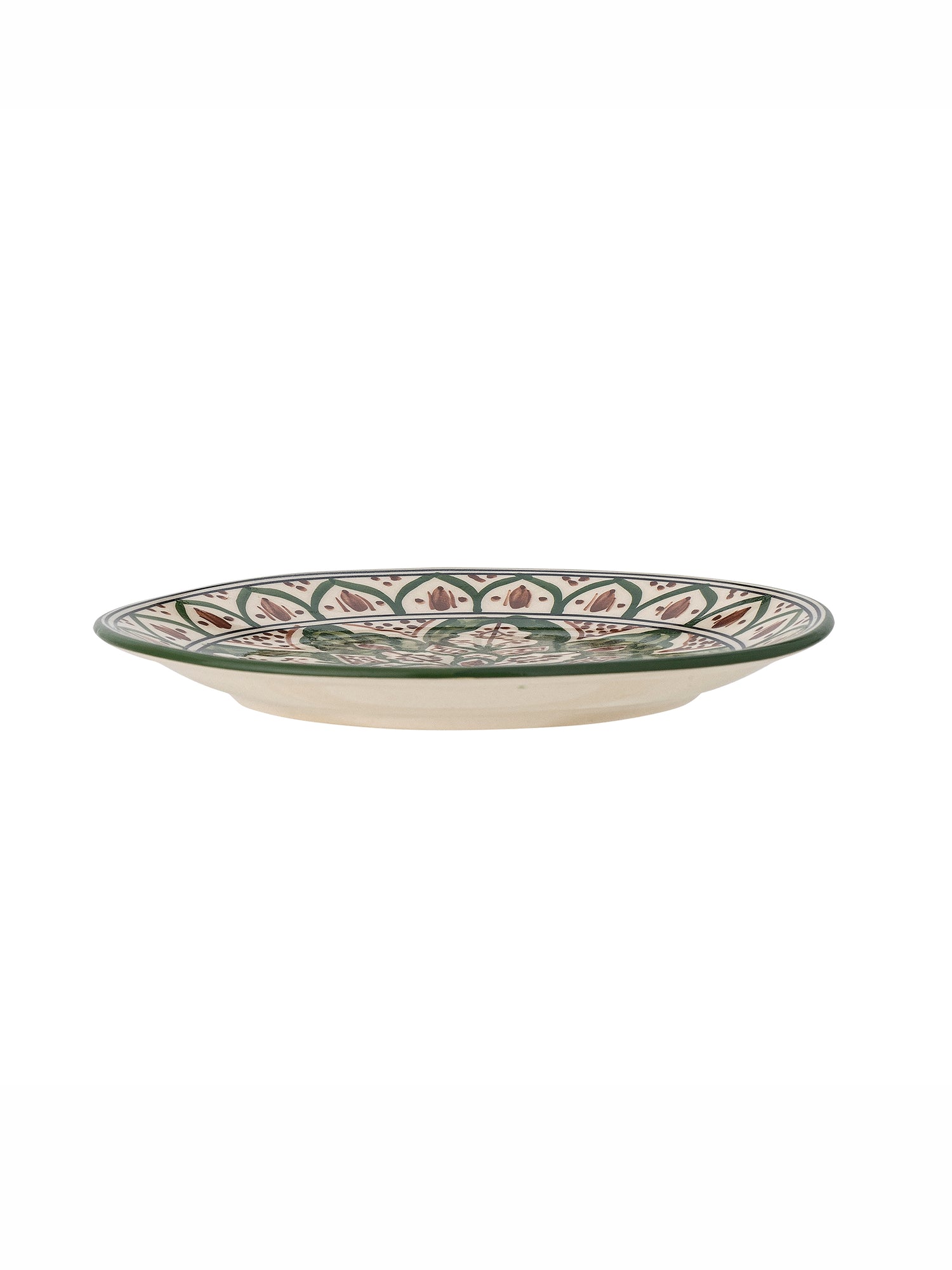 Karlie Plate - Green - Stoneware